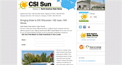 Desktop Screenshot of csisun.com